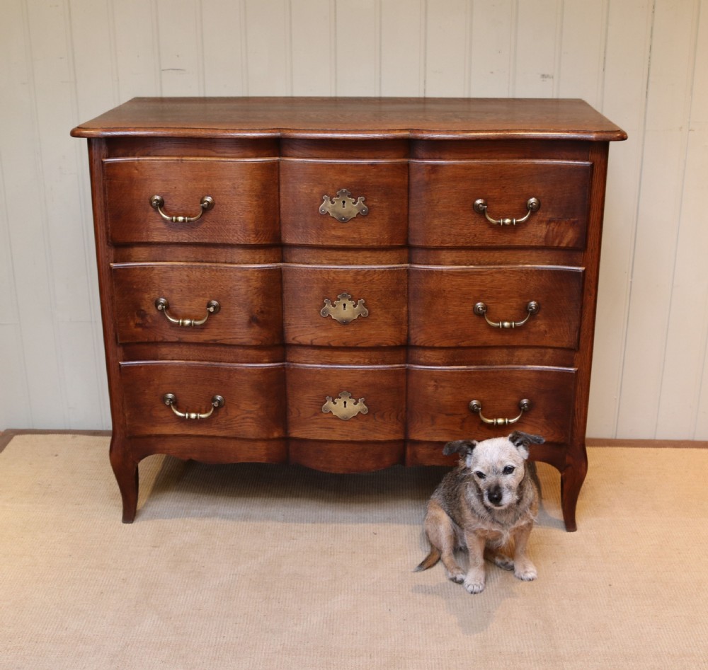 Large French Oak Chest Of Drawers  View VI