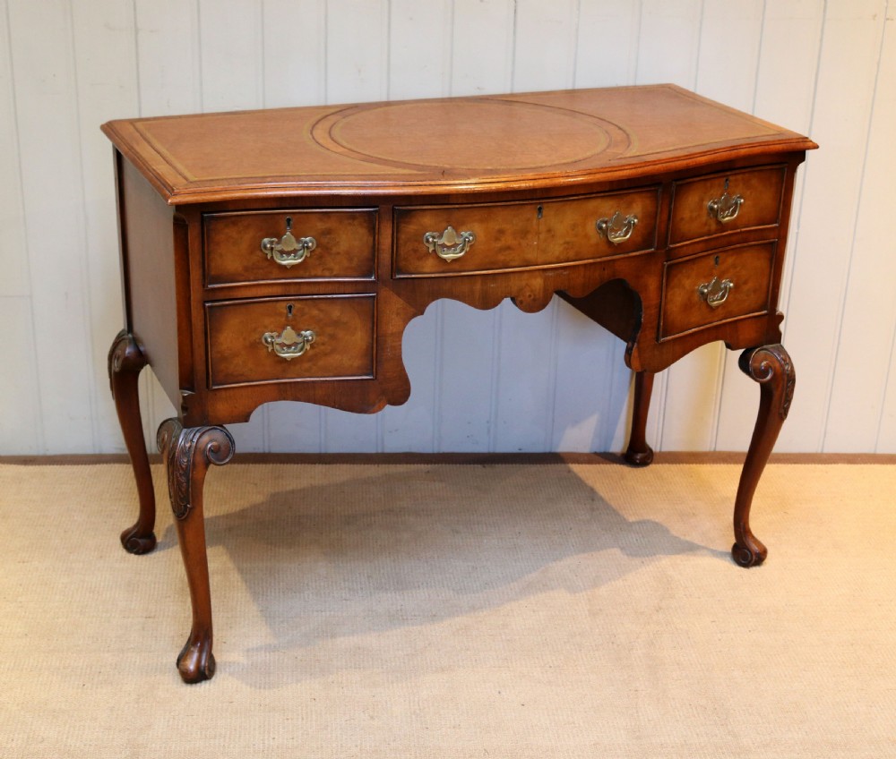 Walnut Kneehole Desk View II