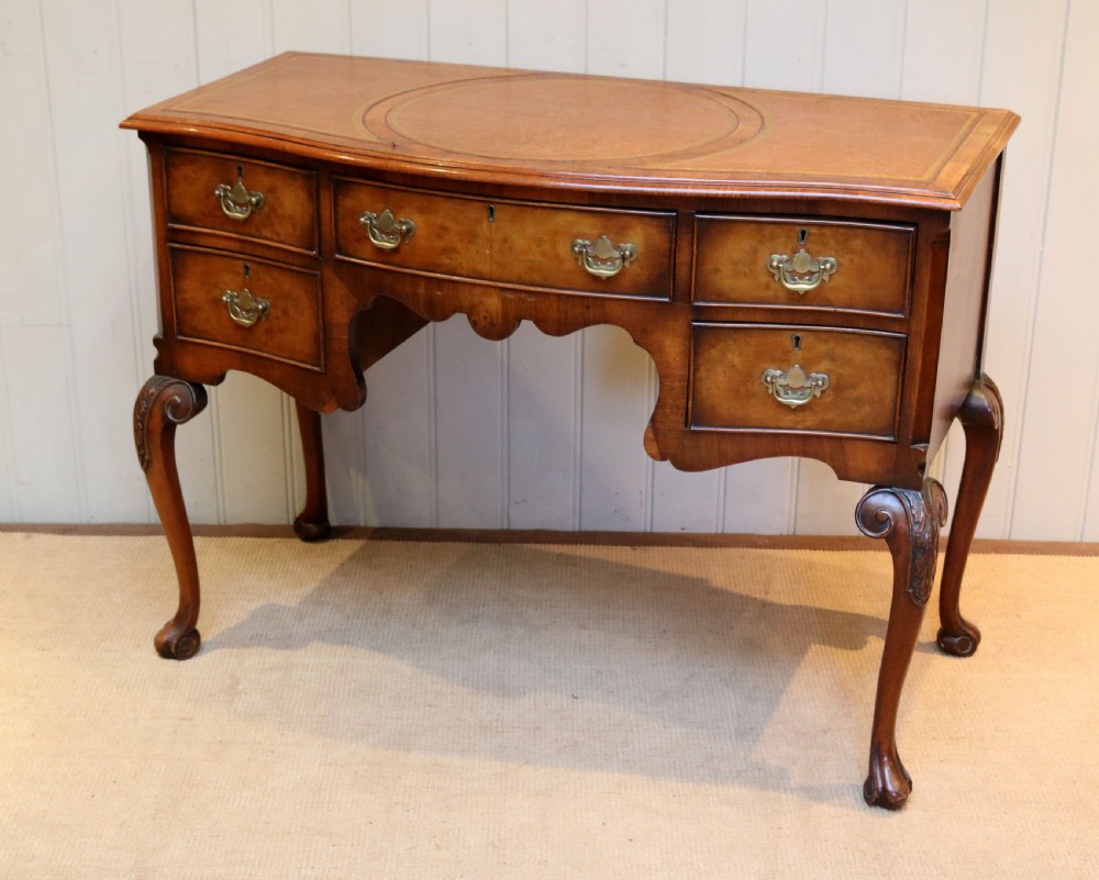 Walnut Kneehole Desk View IV