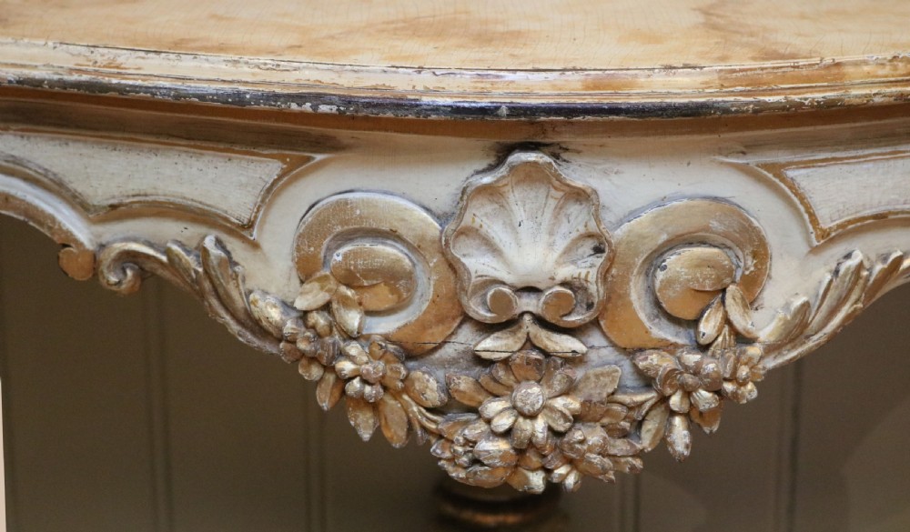 Pair Of Painted Console Tables View IV