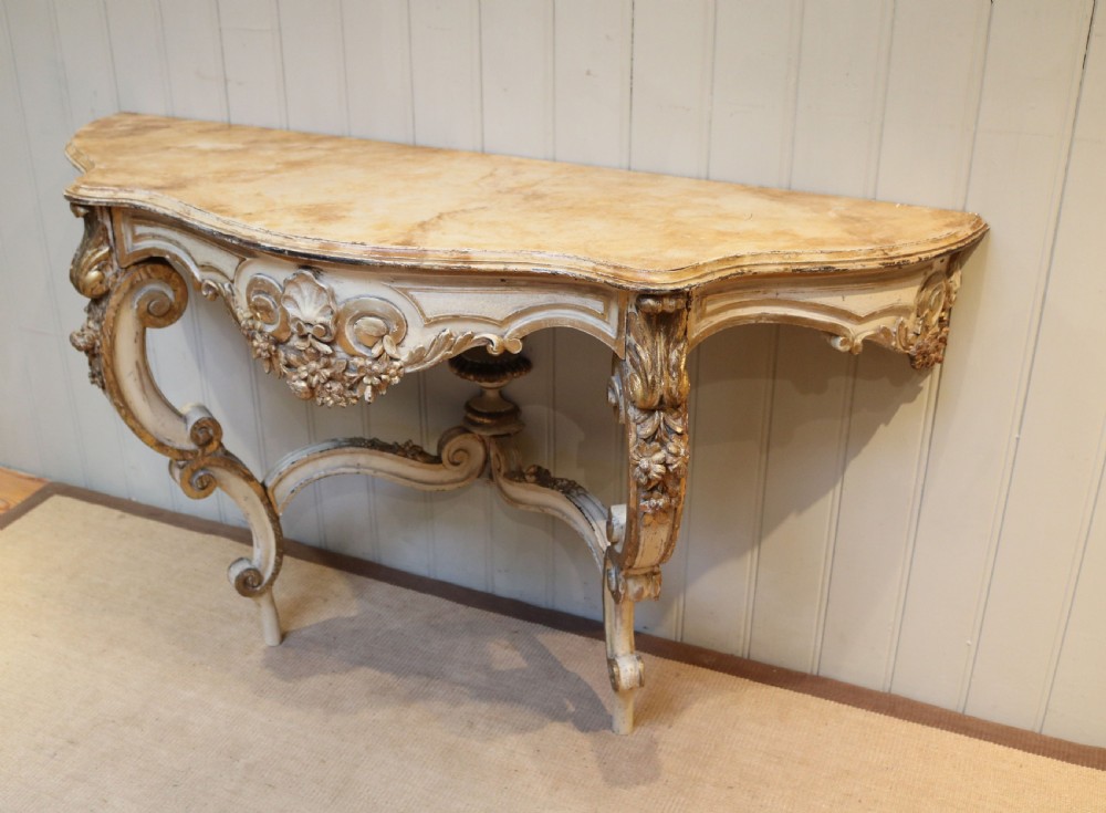 Pair Of Painted Console Tables View VII