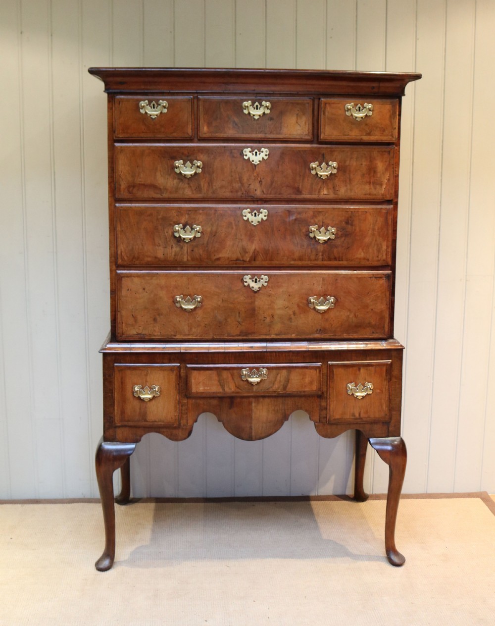 George I Walnut Chest On Stand  View II