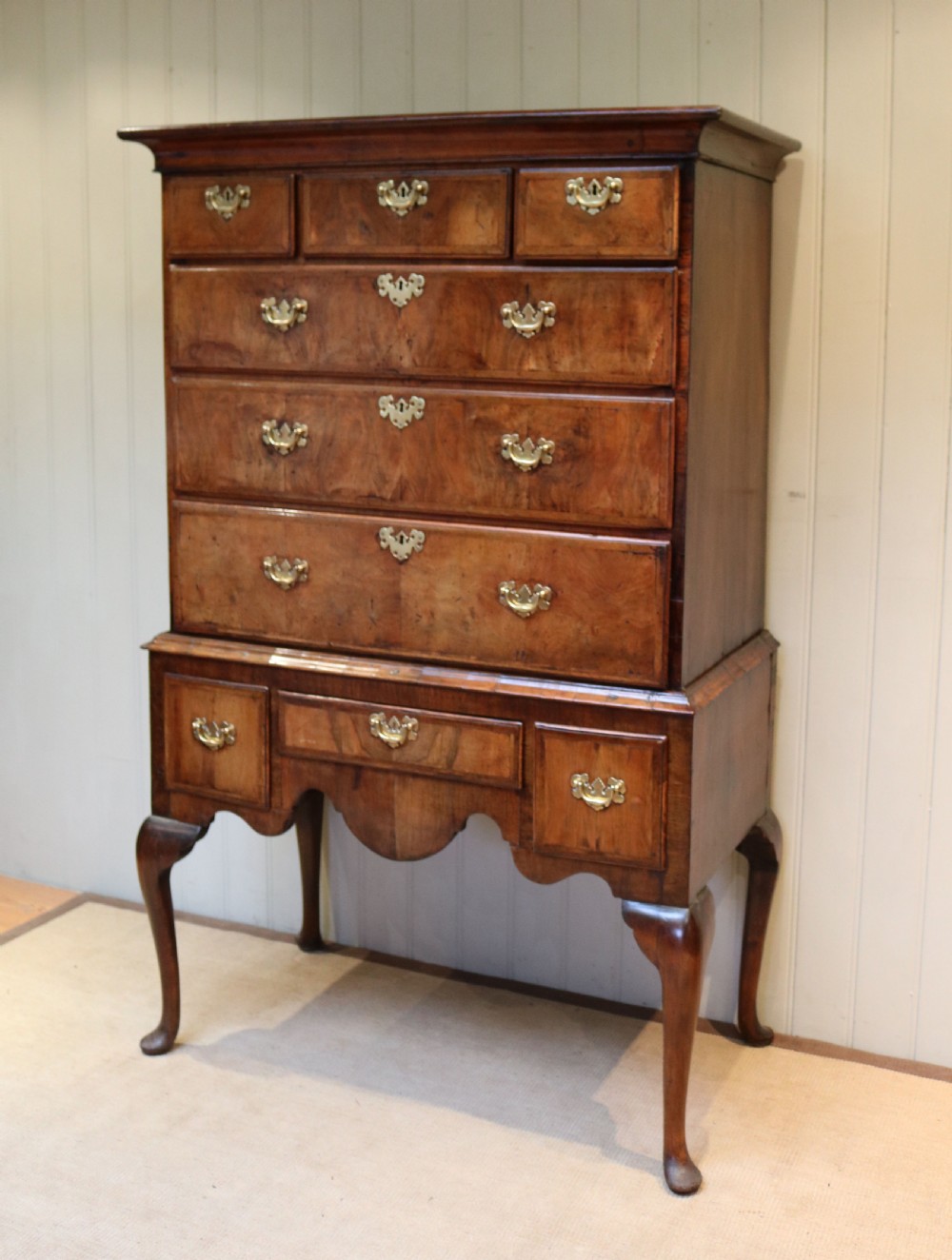 George I Walnut Chest On Stand  View III