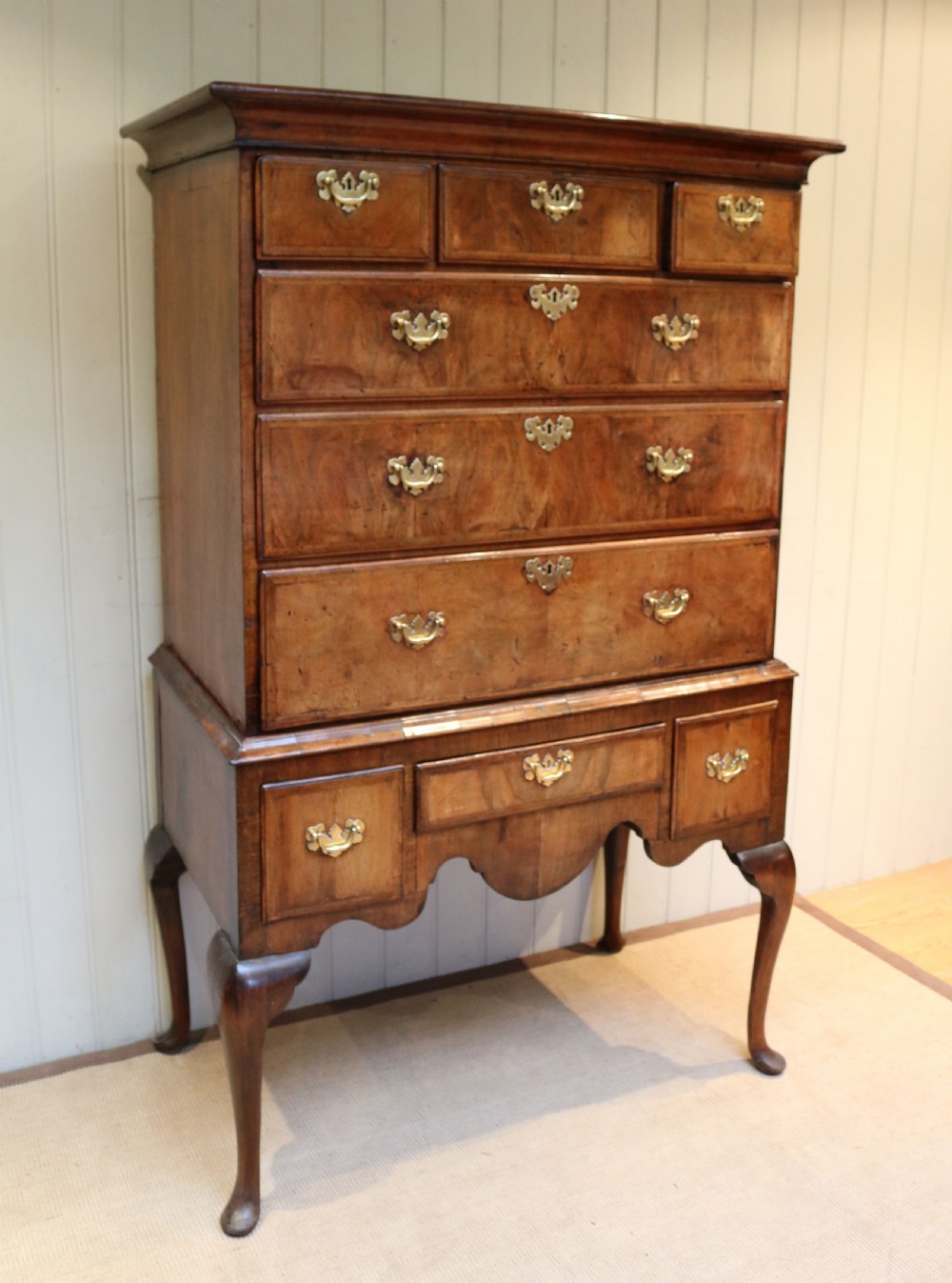 George I Walnut Chest On Stand  View IV