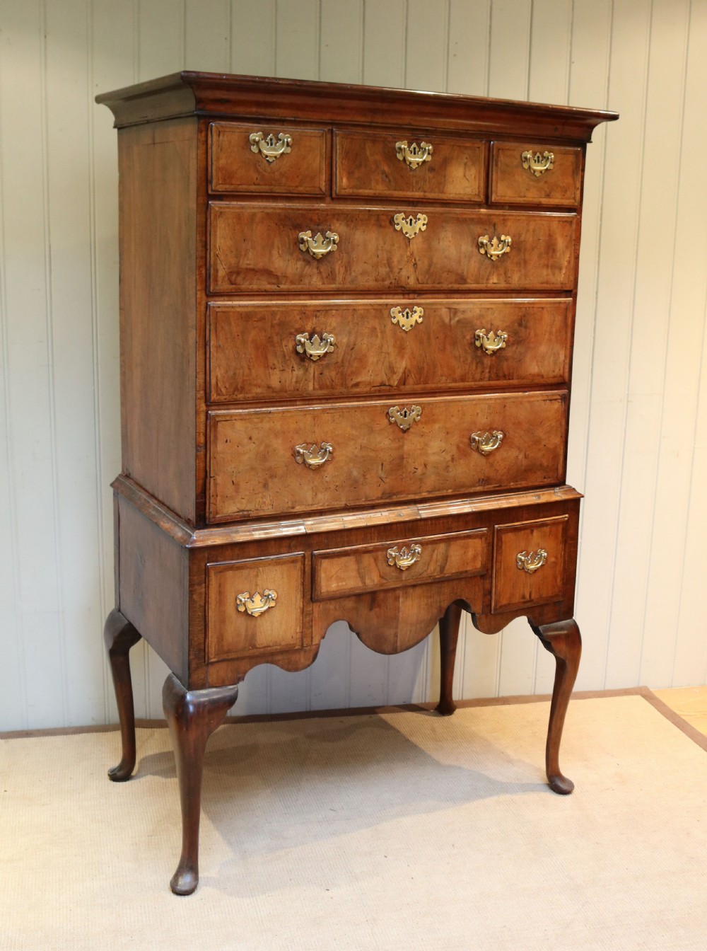 George I Walnut Chest On Stand  View VI