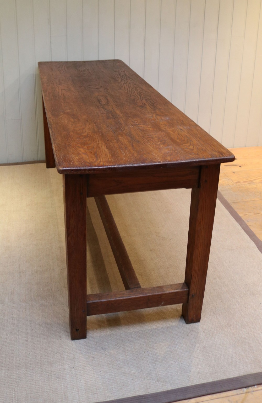 Rustic Oak Serving Table View II