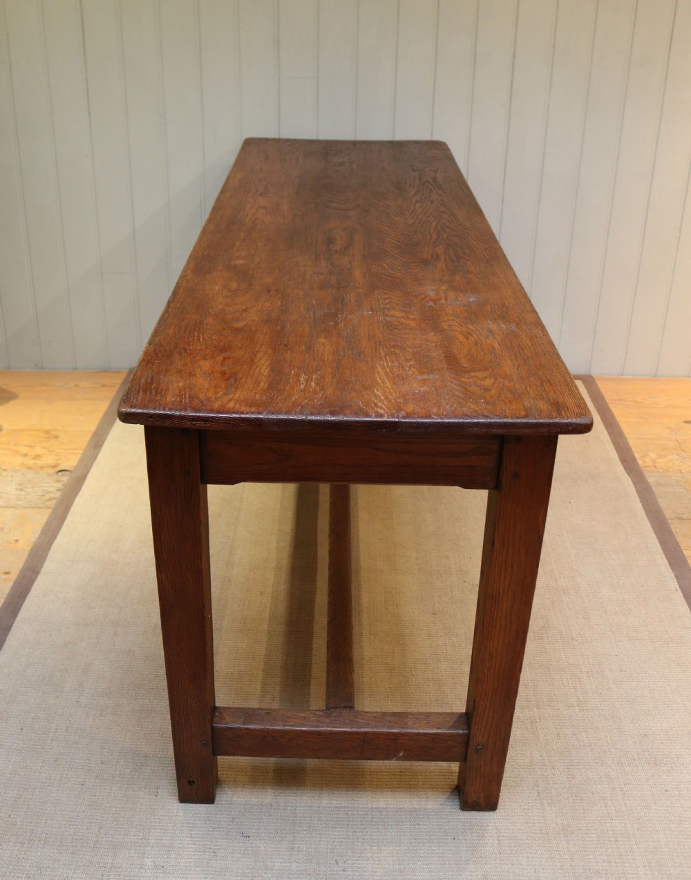 Rustic Oak Serving Table View IV