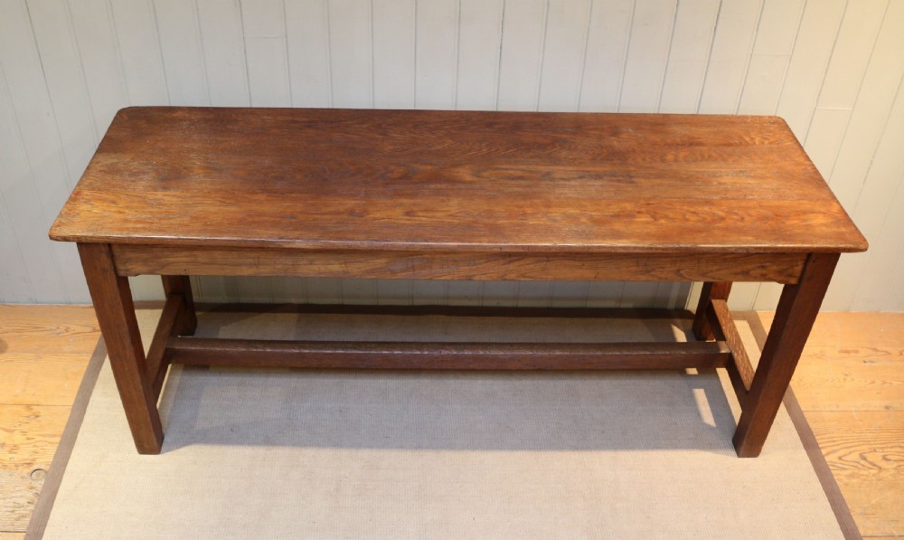 Rustic Oak Serving Table View VIII