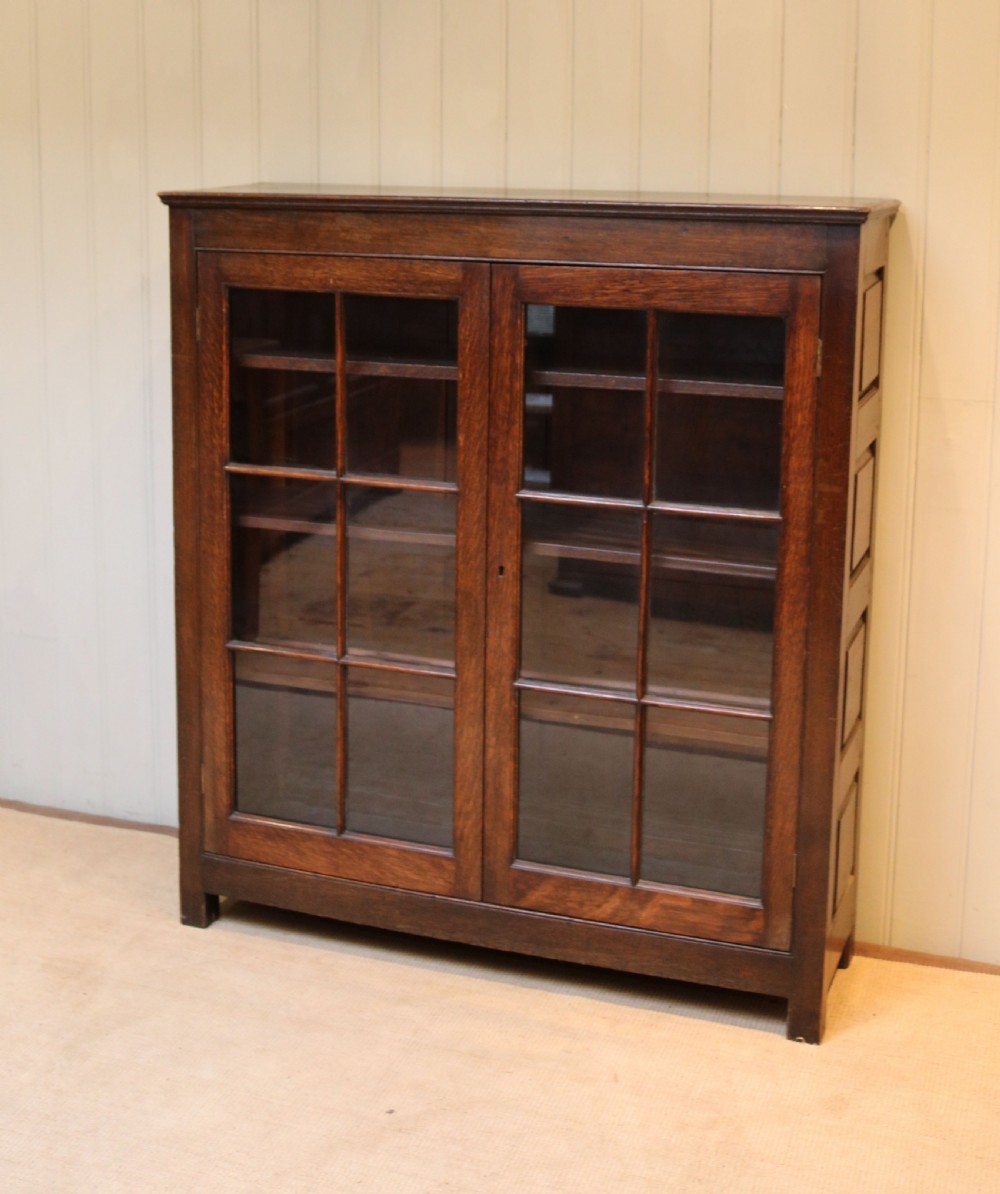 Mid 19th Century Dark Oak Bookcase View II