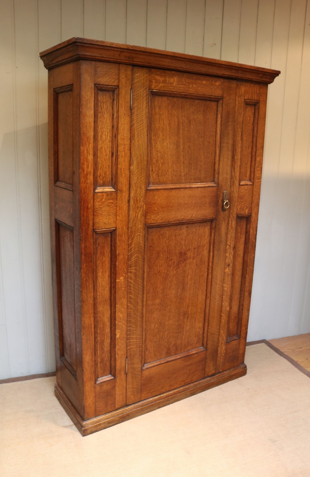 Solid Oak Hall Cupboard View IV