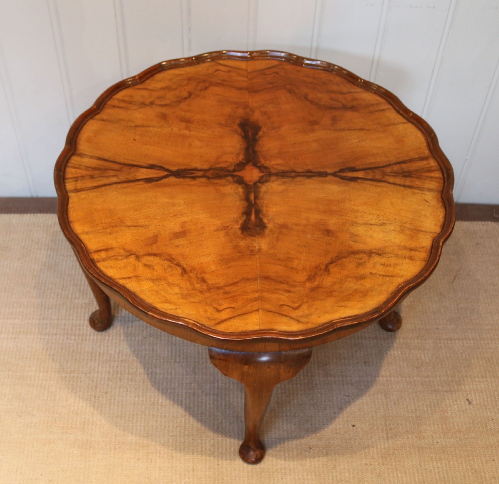  Walnut Low Circular Table  View IV