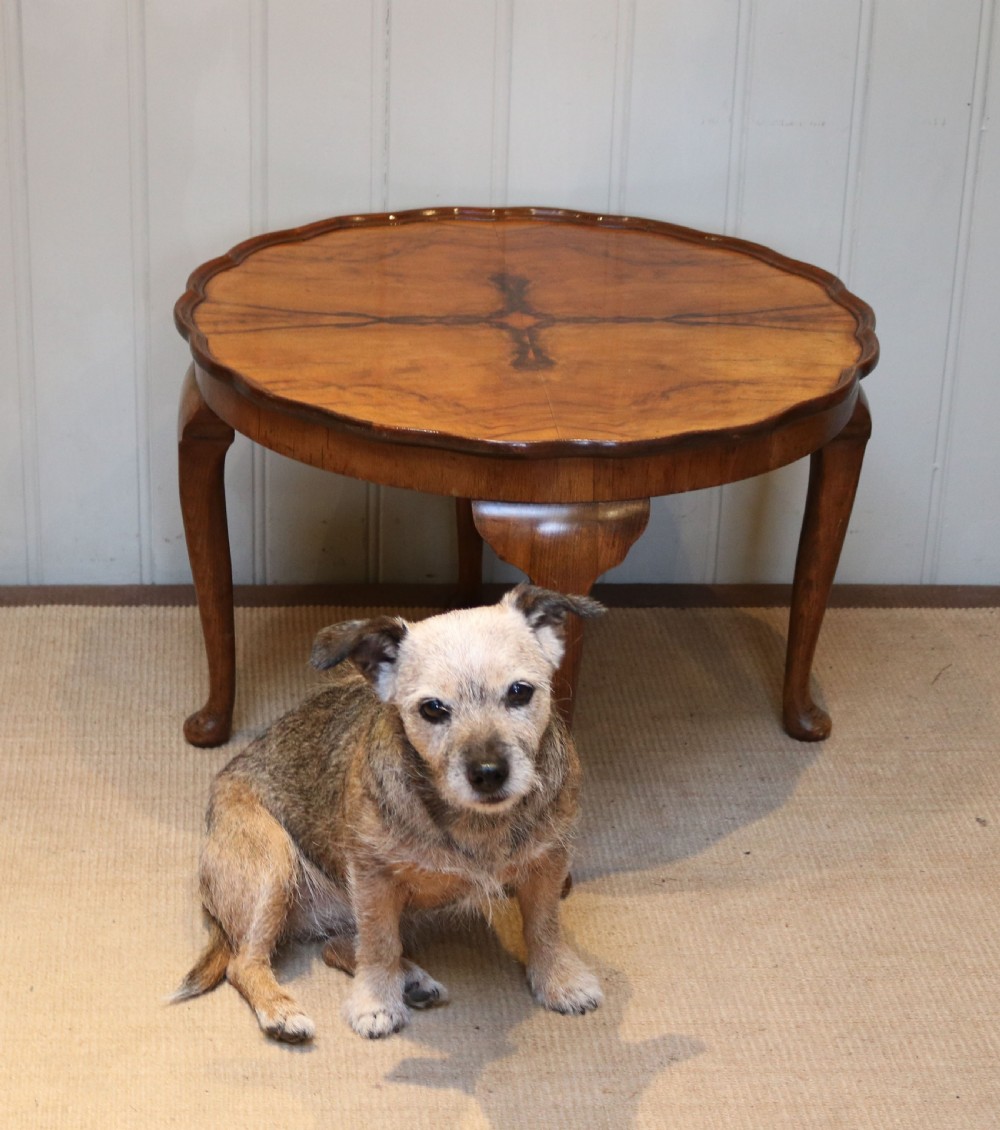  Walnut Low Circular Table  View VI