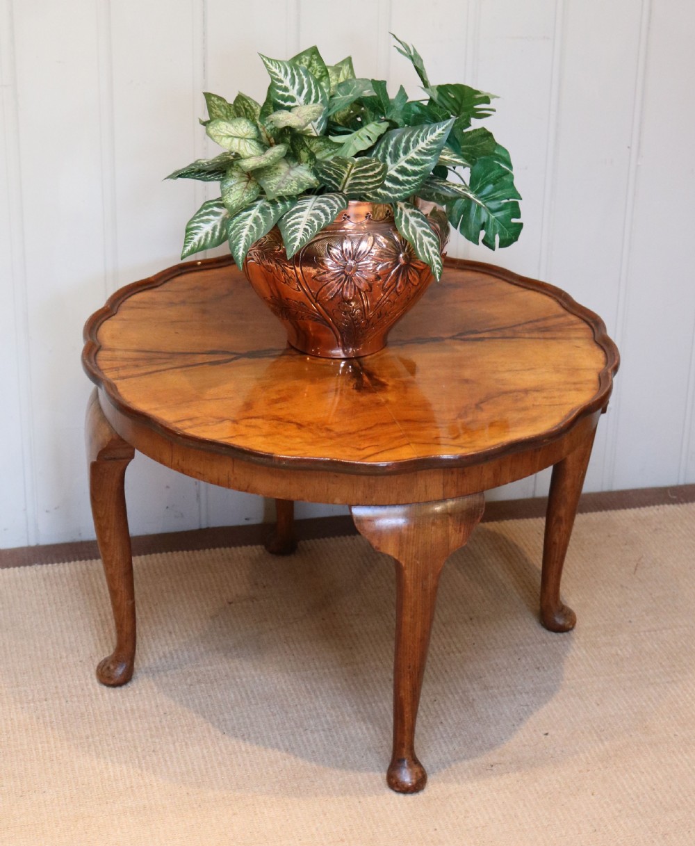  Walnut Low Circular Table  View VII
