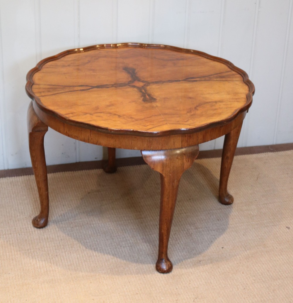  Walnut Low Circular Table  View VIII