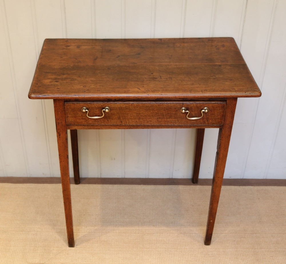 George III Oak Side Table