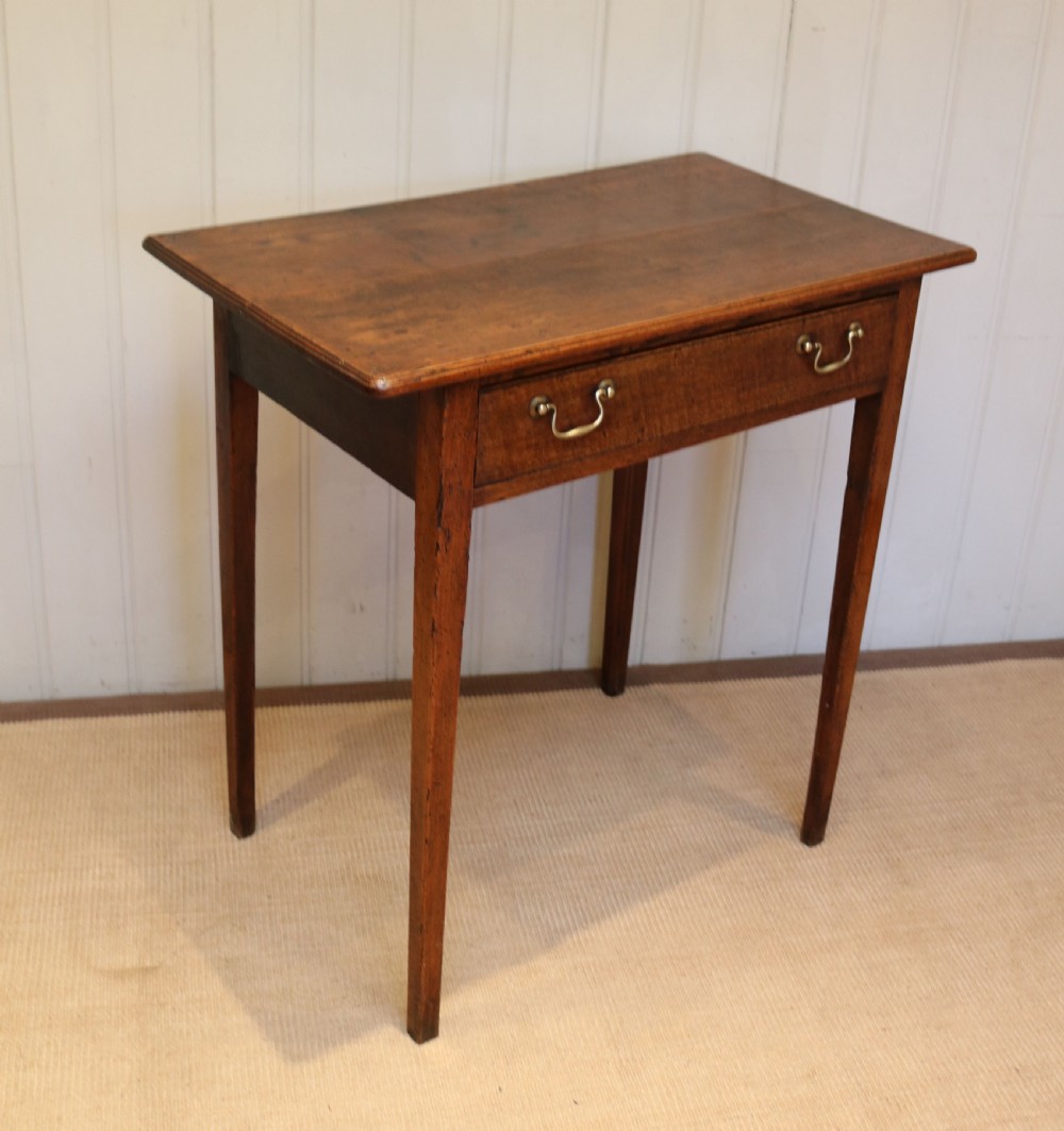 George III Oak Side Table View VI