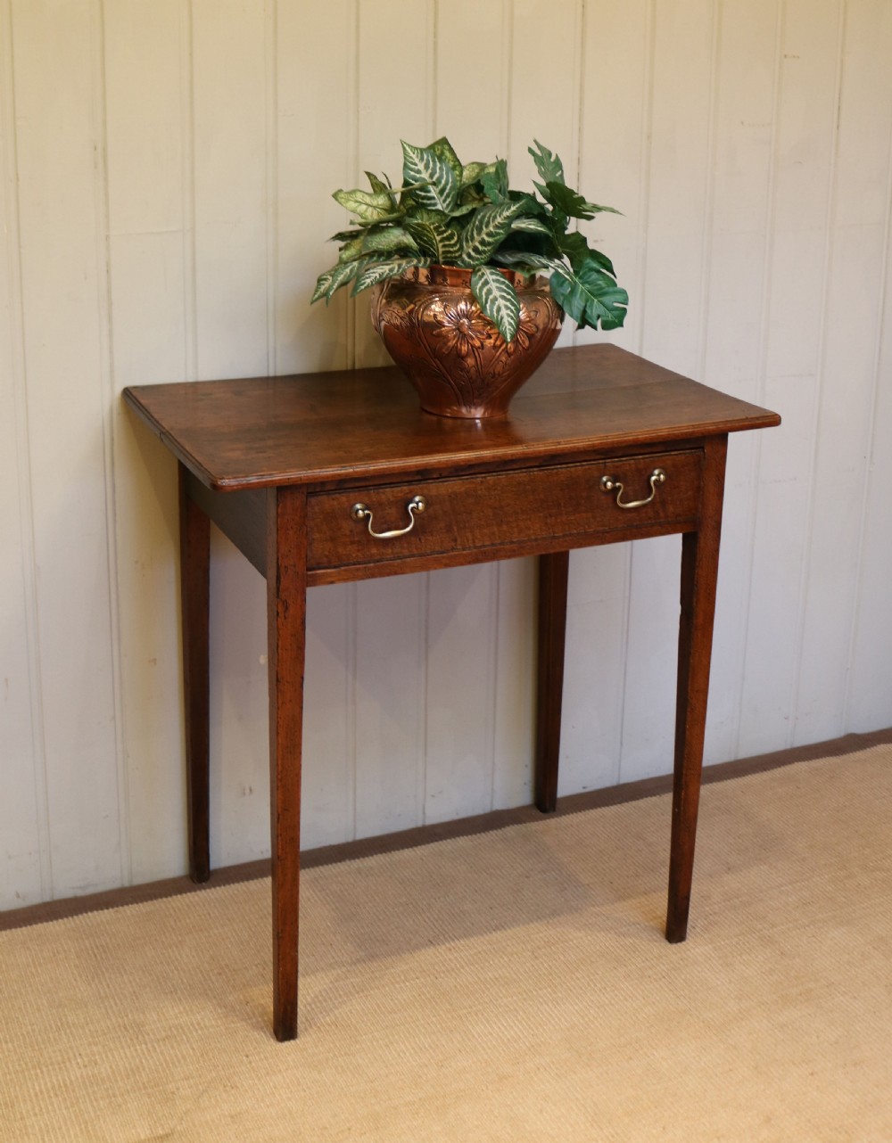 George III Oak Side Table View VII