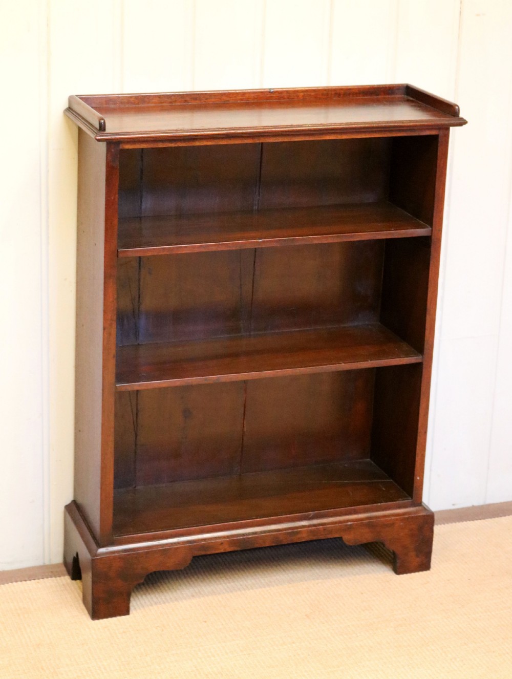Victorian Mahogany Open Bookcase  View VI