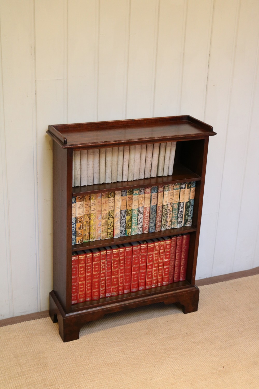 Victorian Mahogany Open Bookcase  View VII