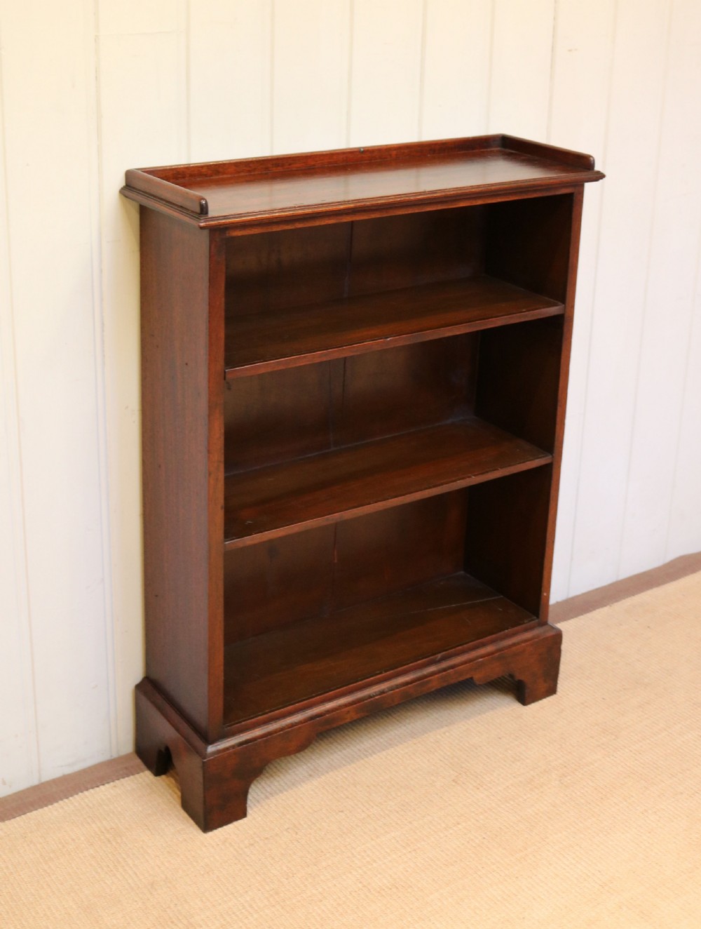 Victorian Mahogany Open Bookcase  View VIII