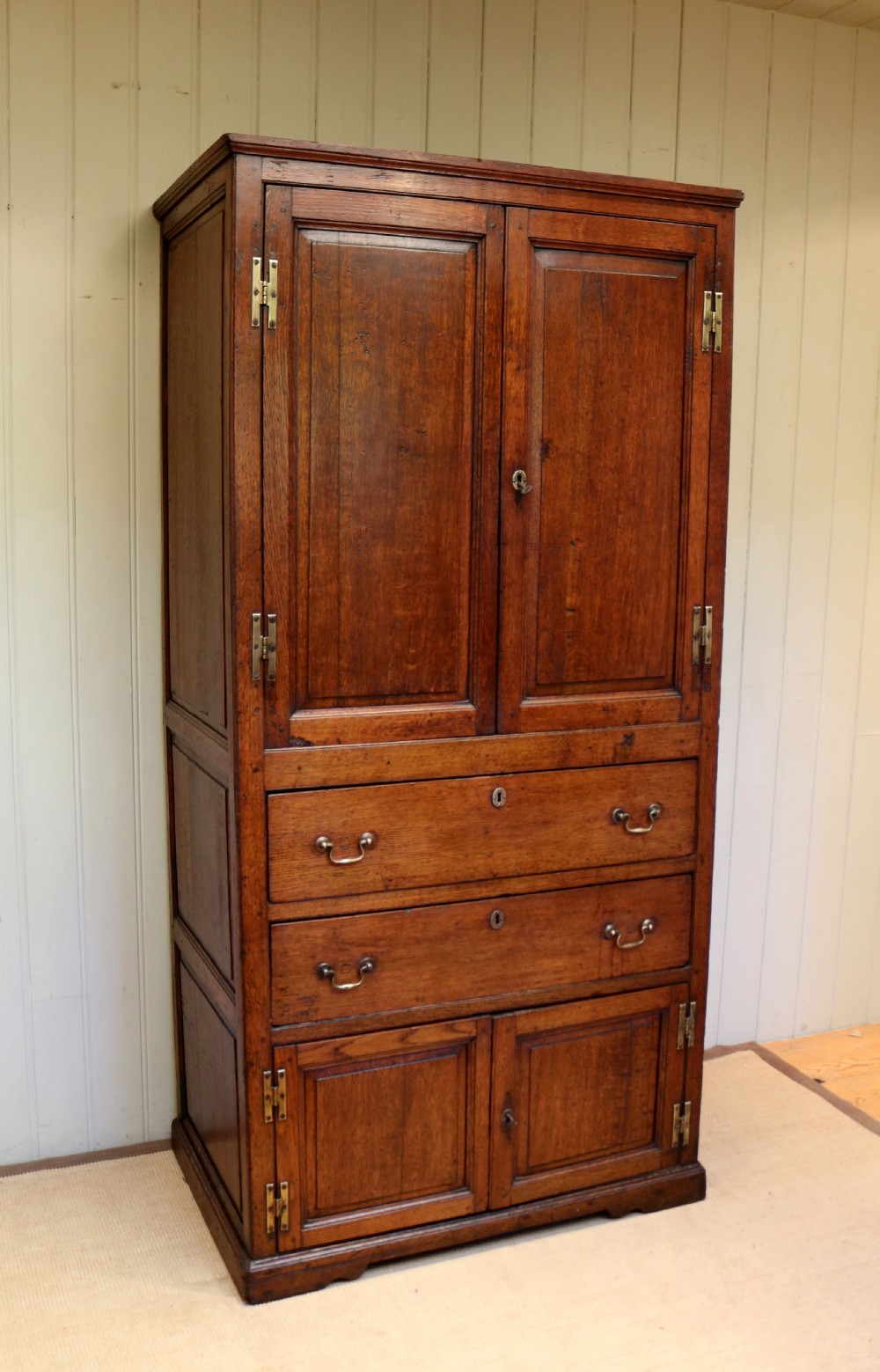 Georgian Oak Cabinet  View III