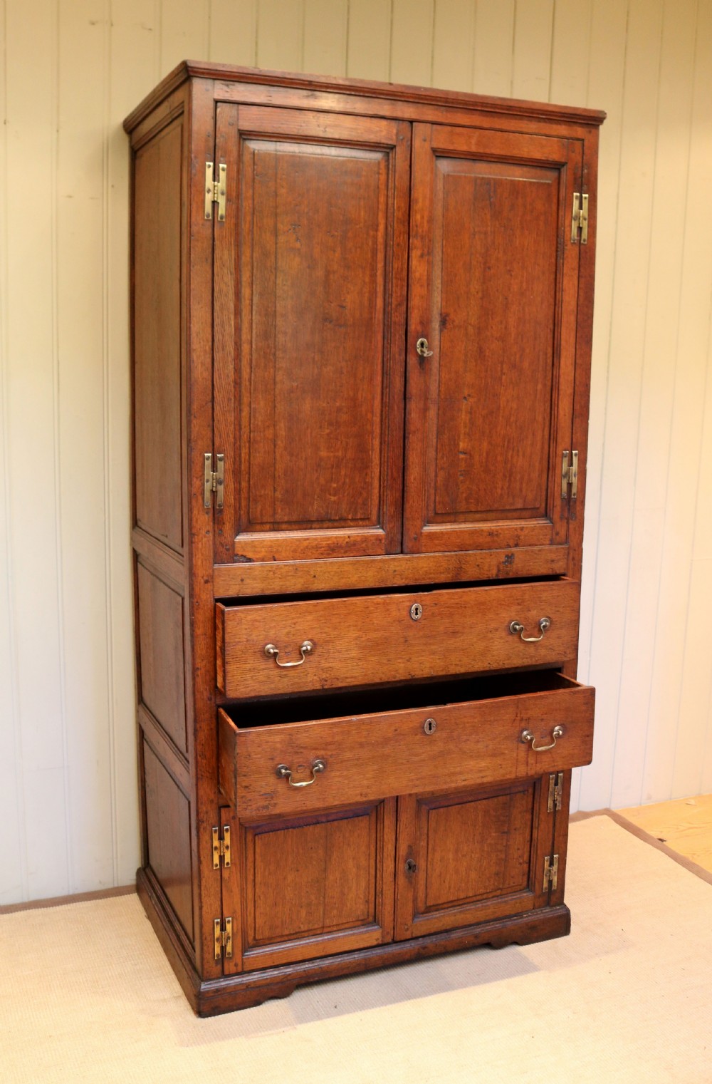 Georgian Oak Cabinet  View IV