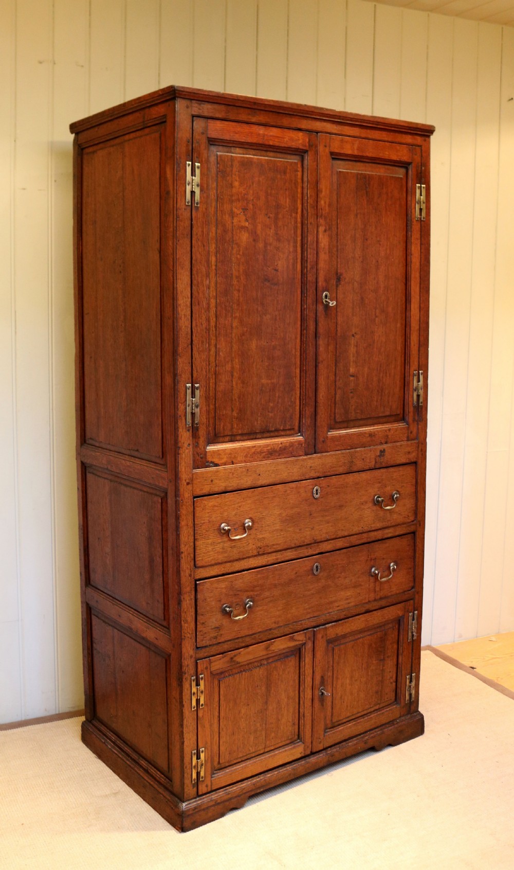 Georgian Oak Cabinet  View VI