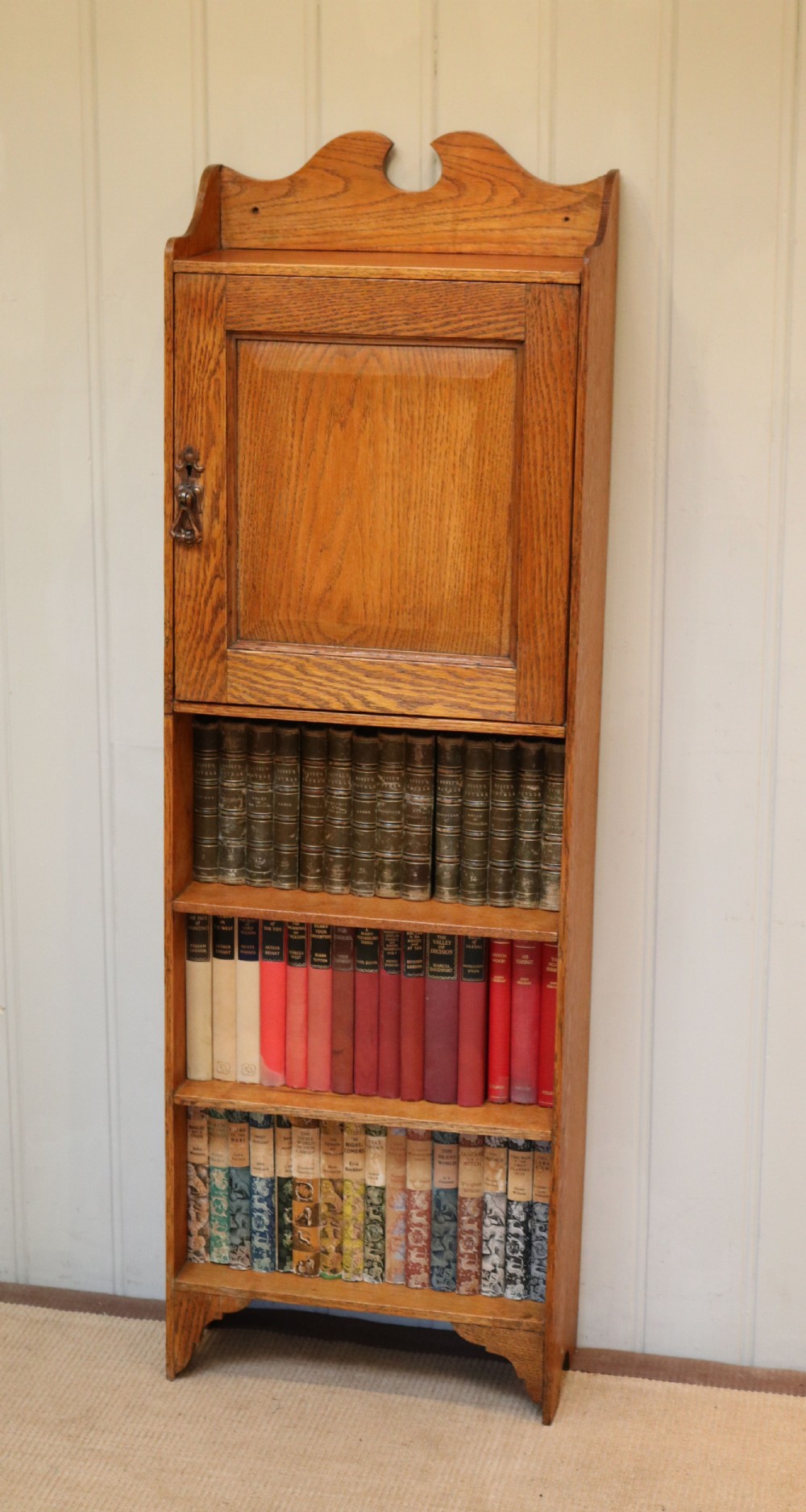 Light Oak Cabinet Bookcase View III