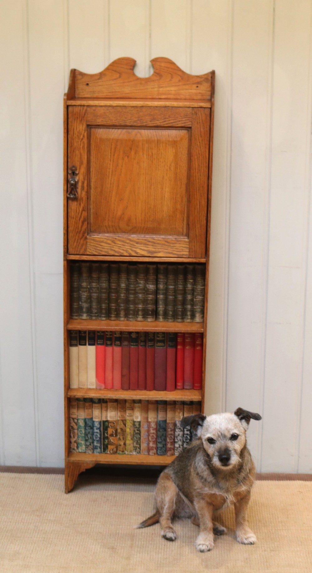 Light Oak Cabinet Bookcase View V