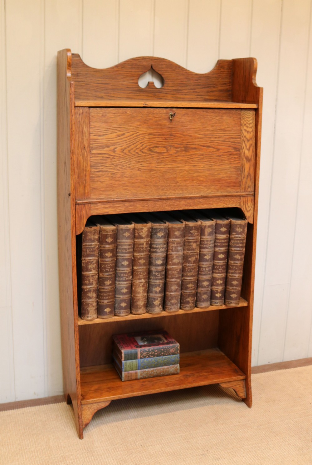 Light Oak Arts And Crafts Students Bureau  View V