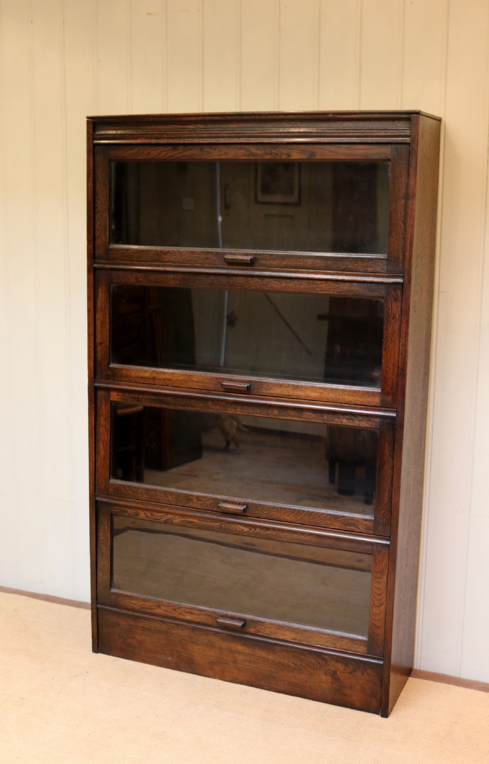 Dark Oak Sectional Bookcase  View II
