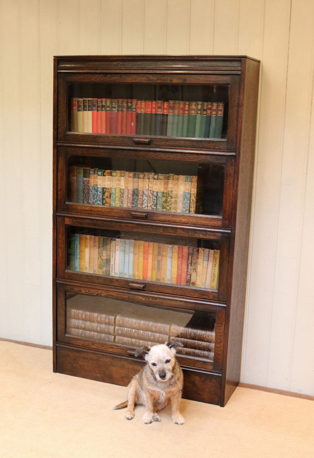 Dark Oak Sectional Bookcase  View VII