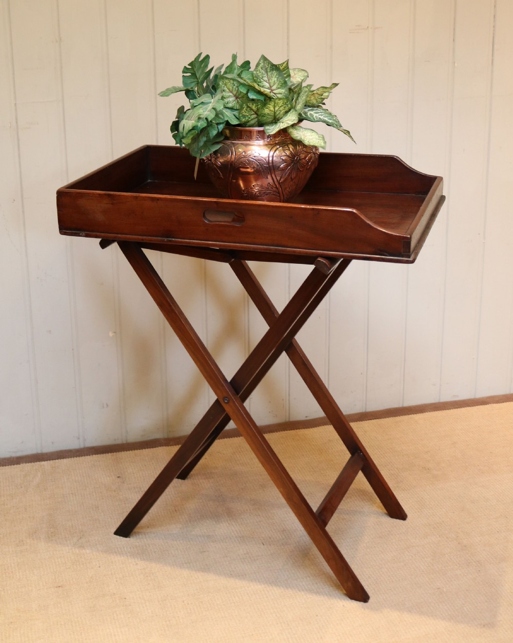 Late 19th Century Mahogany Butlers Tray View II