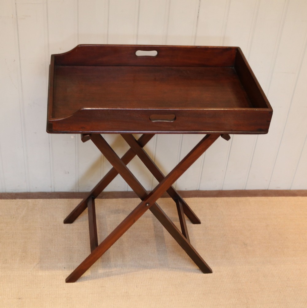 Late 19th Century Mahogany Butlers Tray View IV