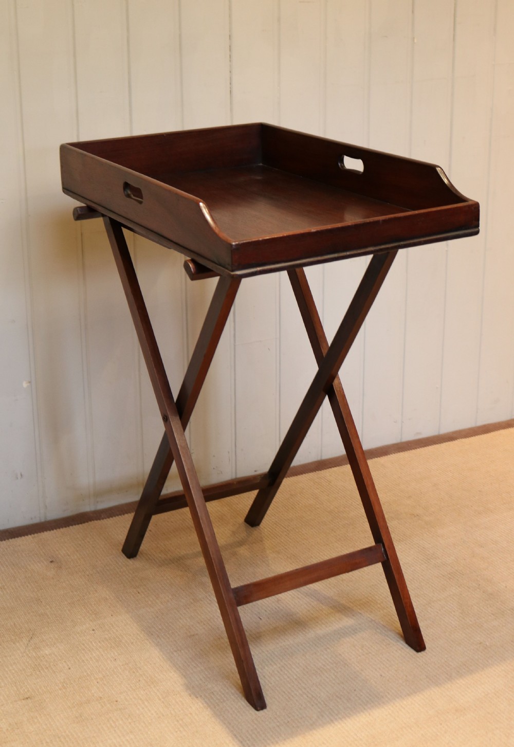 Late 19th Century Mahogany Butlers Tray View V