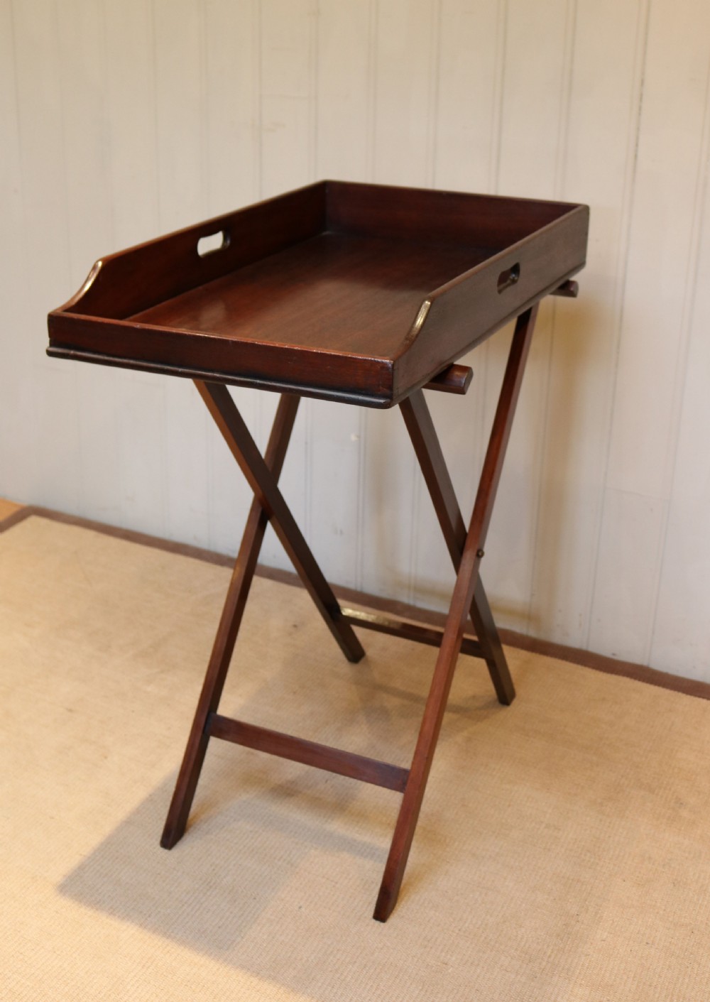 Late 19th Century Mahogany Butlers Tray View VI