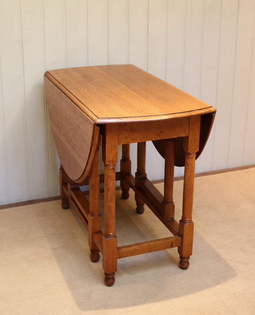 Light Oak Gateleg Table  View III