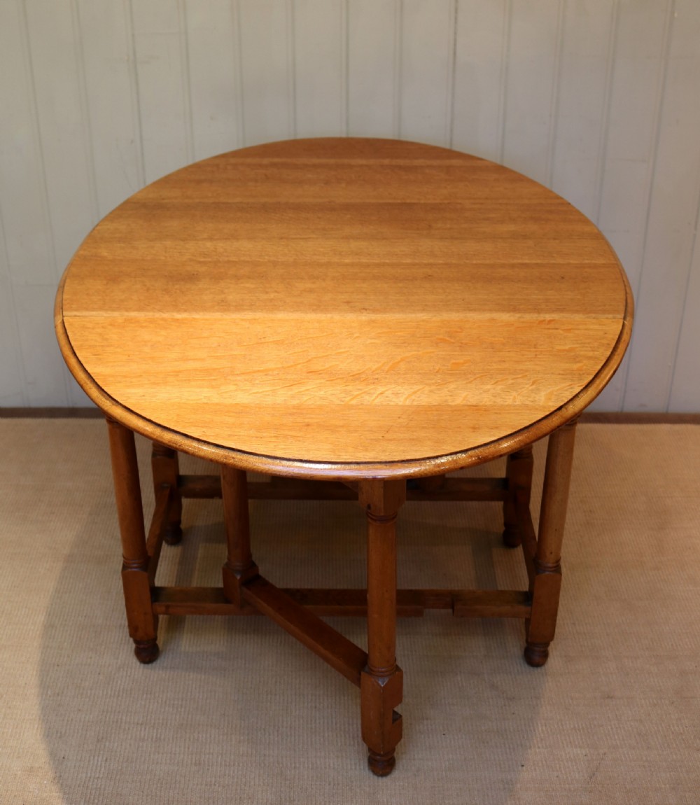 Light Oak Gateleg Table  View IV