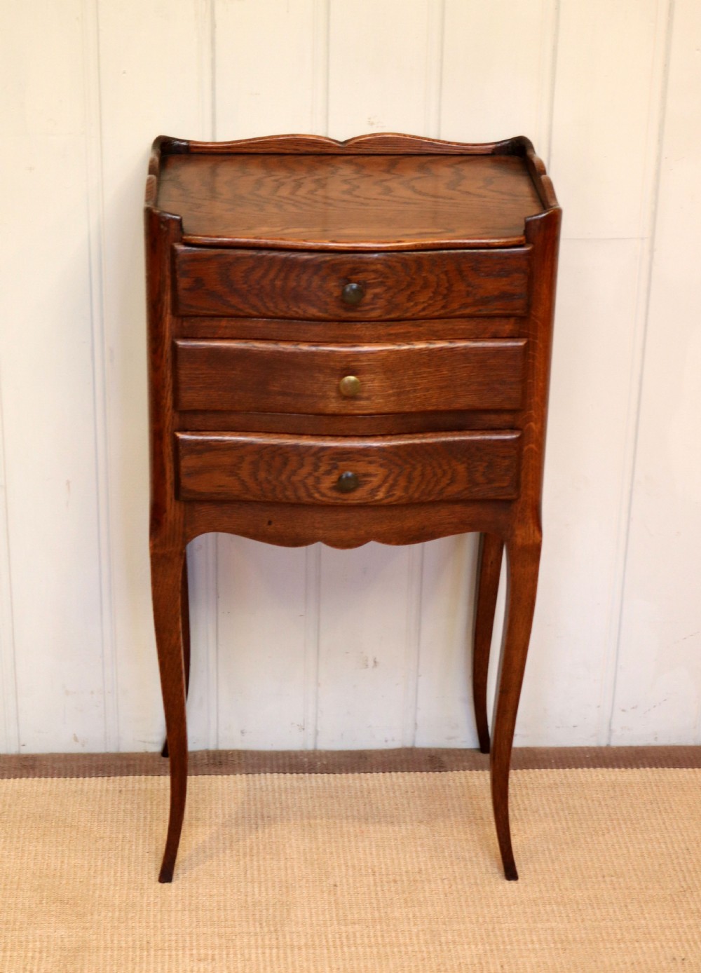 Single Oak Bedside Cabinet