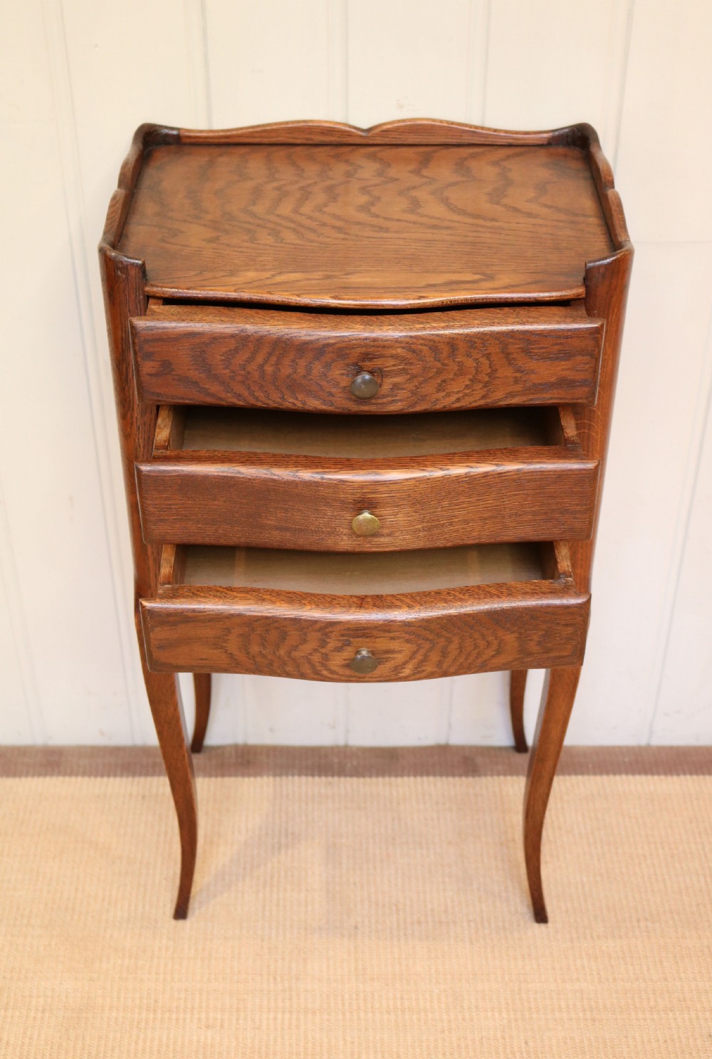 Single Oak Bedside Cabinet View V