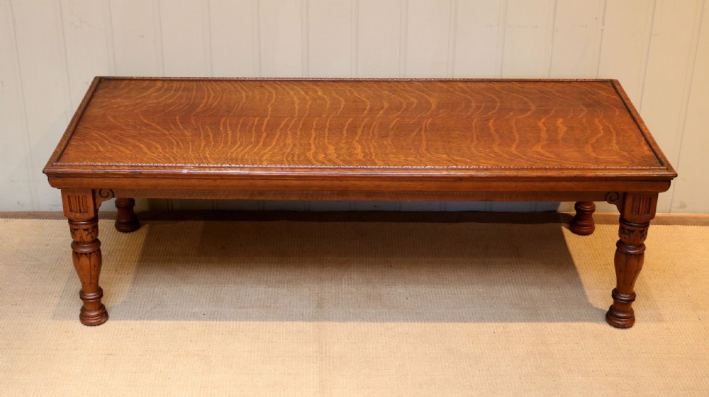Low Oak Table