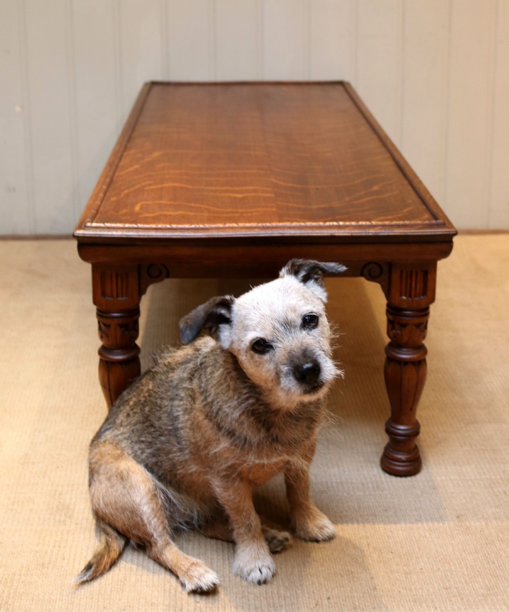 Low Oak Table View VIII