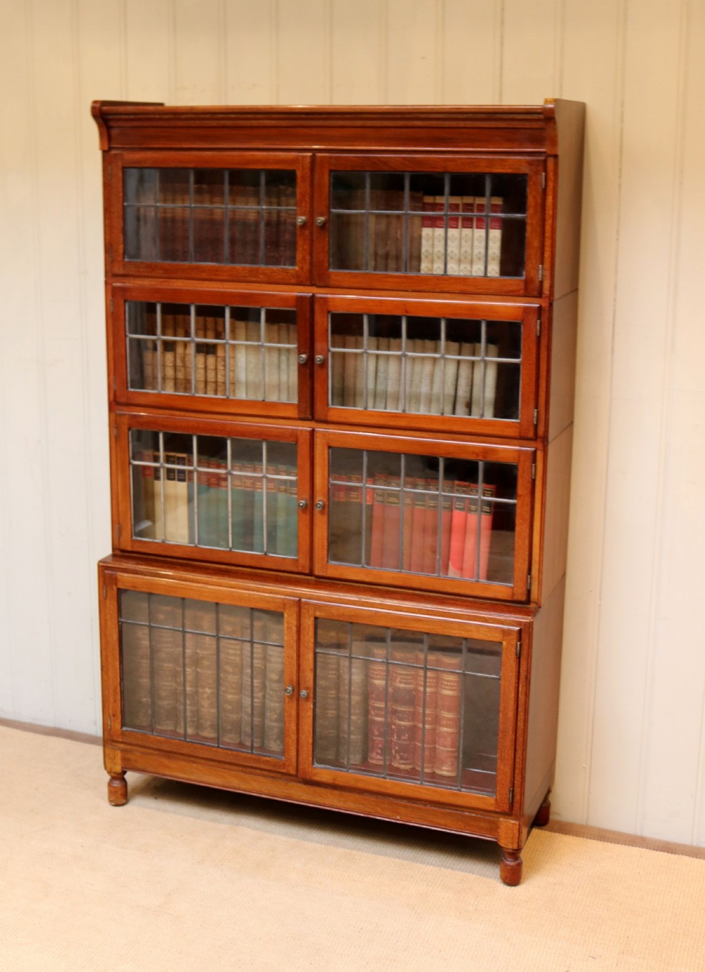 Mahogany Sectional Bookcase 