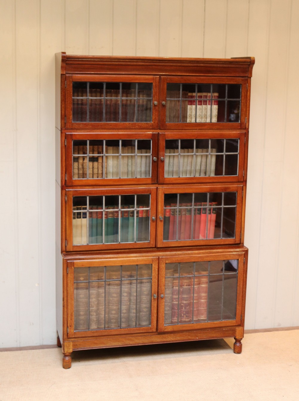 Mahogany Sectional Bookcase  View V