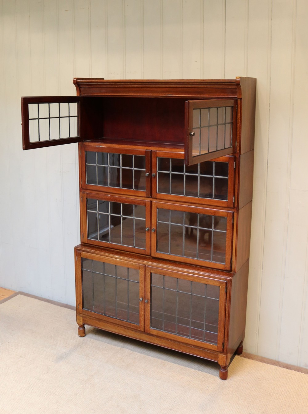 Mahogany Sectional Bookcase  View VIII