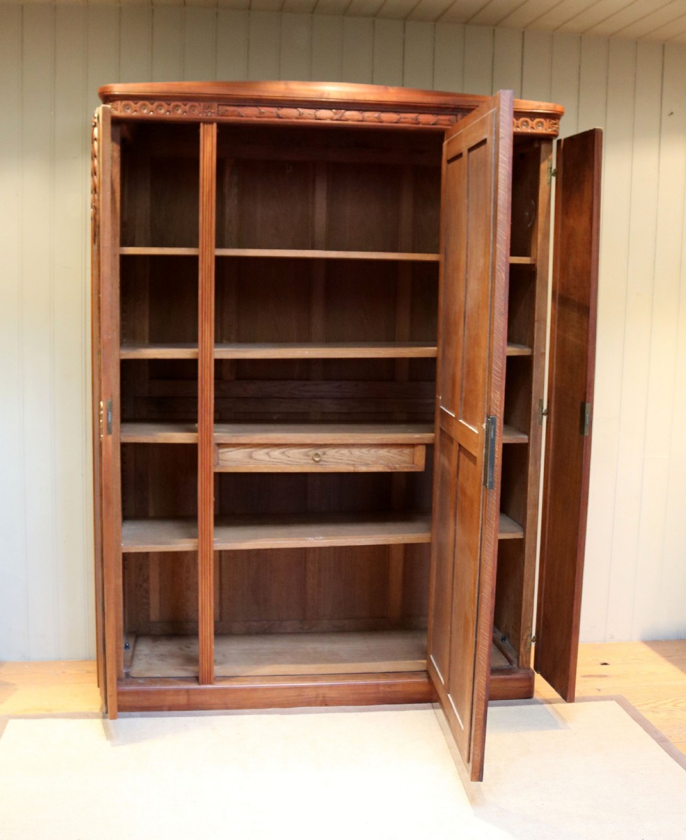 French Walnut Wardrobe View V
