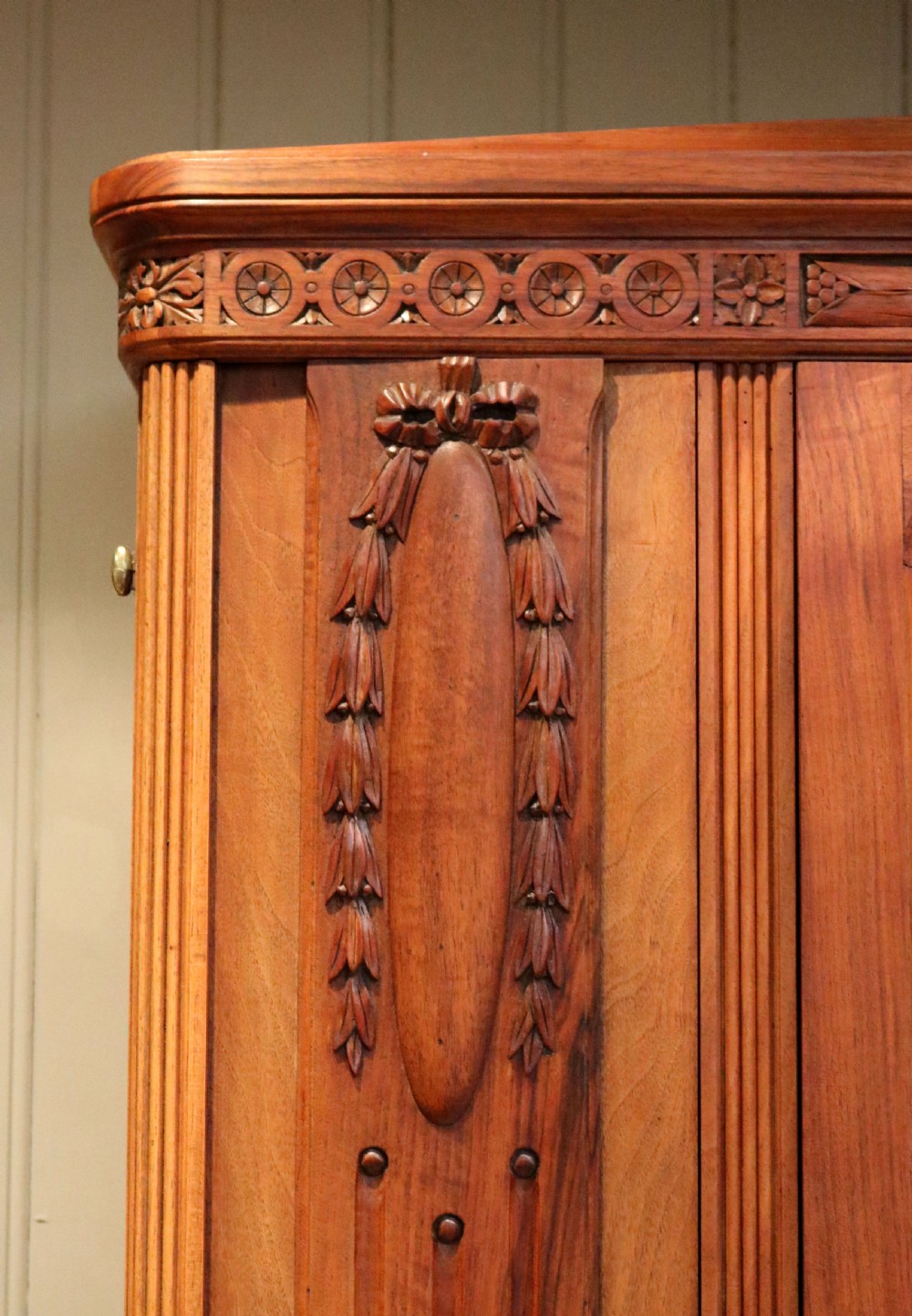French Walnut Wardrobe View VIII
