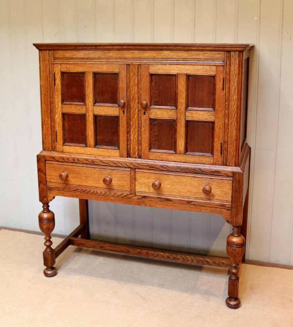 Oak Side Cabinet  View III