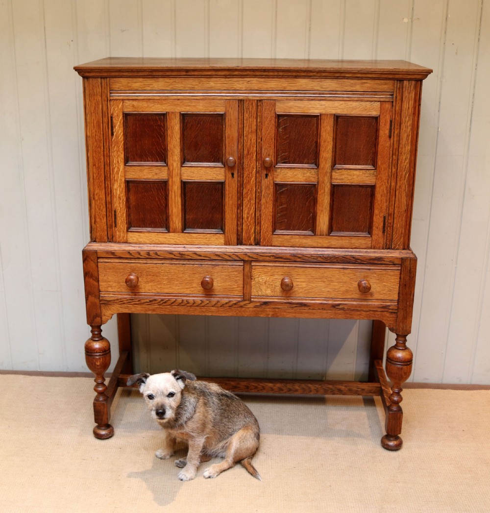 Oak Side Cabinet  View IV
