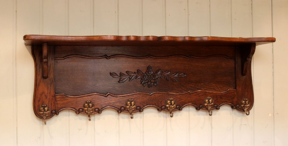 French Oak Wall Shelf View VII